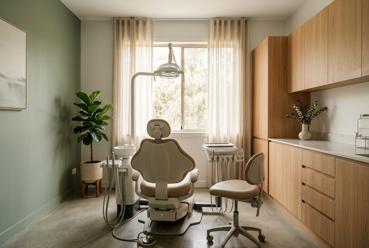 Calm treatment room